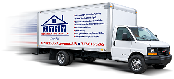 Master plumber, Jim Stinchecum, owner and US Veteran, installing a new water heater.